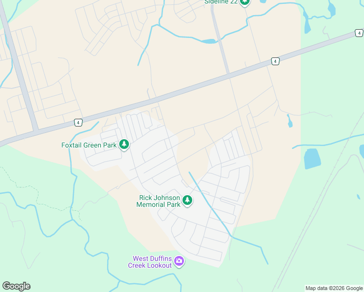 map of restaurants, bars, coffee shops, grocery stores, and more near 1103 Cameo Street in Pickering