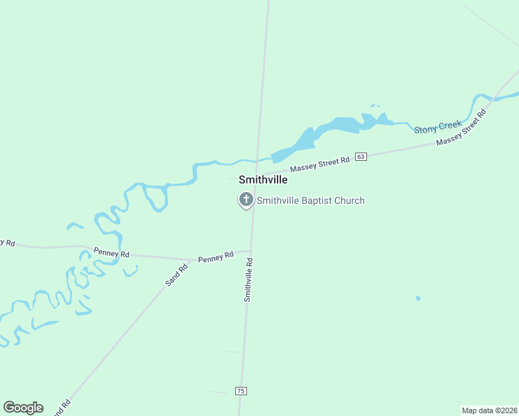 map of restaurants, bars, coffee shops, grocery stores, and more near 14160 County Road 75 in Adams