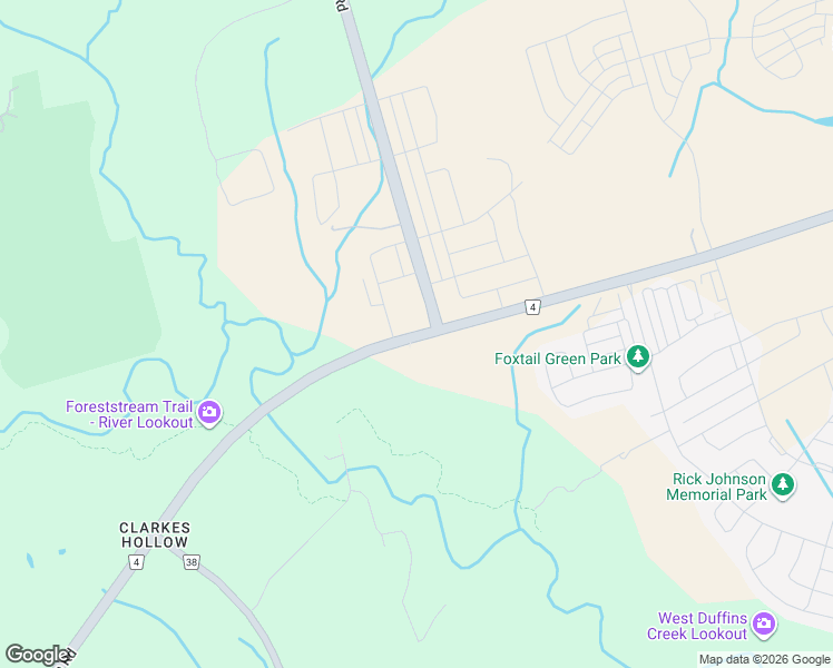 map of restaurants, bars, coffee shops, grocery stores, and more near 896 Taunton Road in Pickering