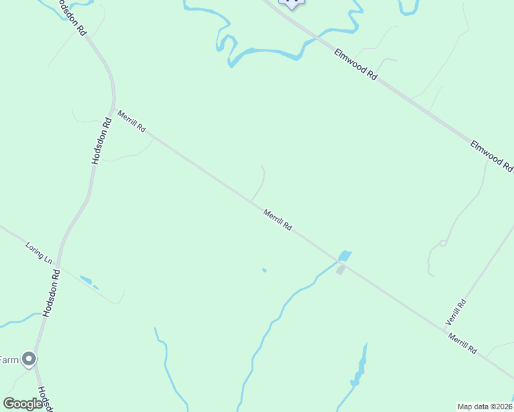 map of restaurants, bars, coffee shops, grocery stores, and more near 162 Merrill Road in Pownal
