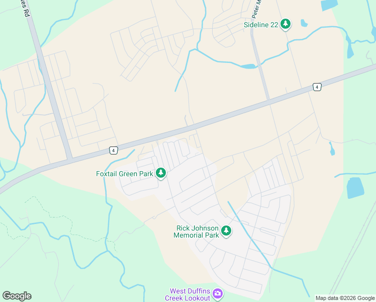 map of restaurants, bars, coffee shops, grocery stores, and more near 1148 Dragonfly Avenue in Pickering