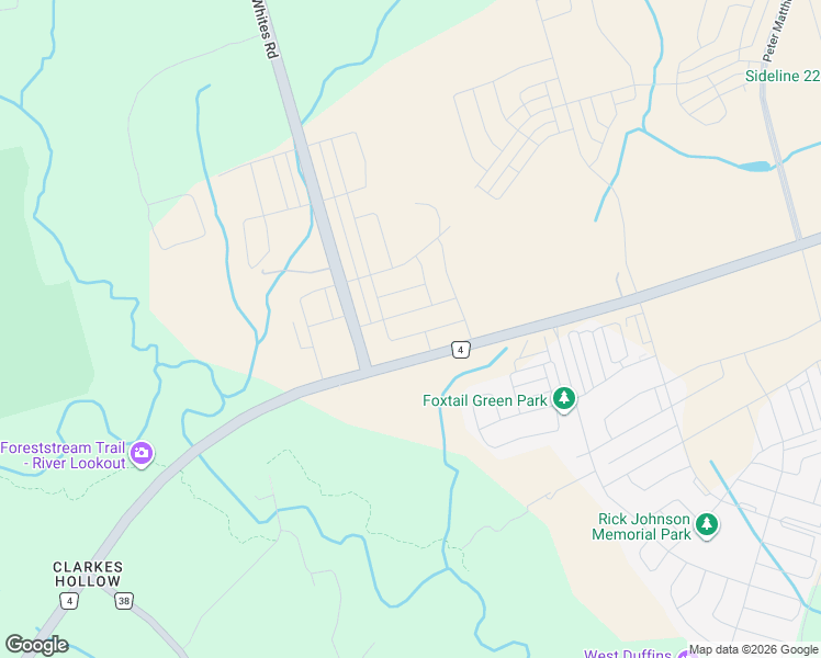 map of restaurants, bars, coffee shops, grocery stores, and more near 984 Crowsnest Hollow in Pickering