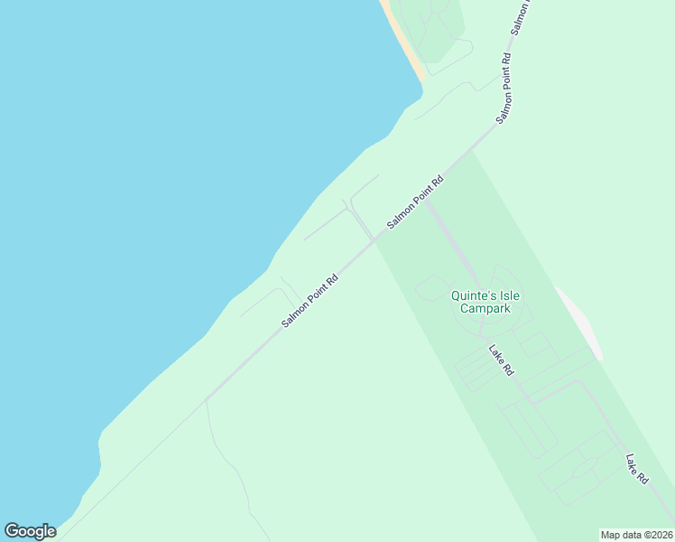 map of restaurants, bars, coffee shops, grocery stores, and more near 322 Salmon Point Road in Prince Edward