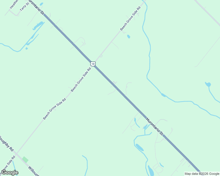 map of restaurants, bars, coffee shops, grocery stores, and more near 19290 Ontario 10 in Caledon Village