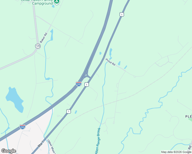 map of restaurants, bars, coffee shops, grocery stores, and more near 10 Radley Road in Freeport