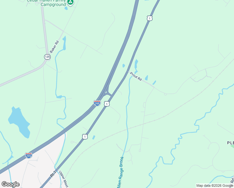 map of restaurants, bars, coffee shops, grocery stores, and more near 10 Radley Road in Freeport