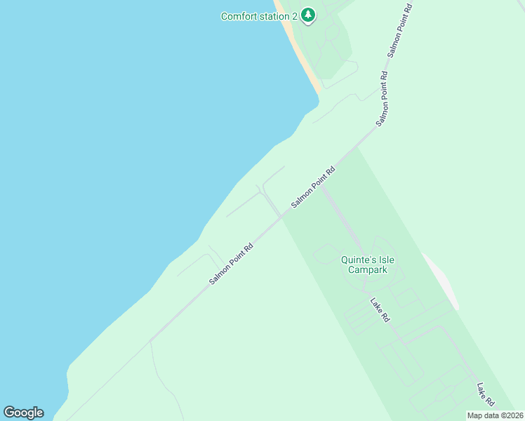 map of restaurants, bars, coffee shops, grocery stores, and more near 322 Salmon Point Road in Prince Edward
