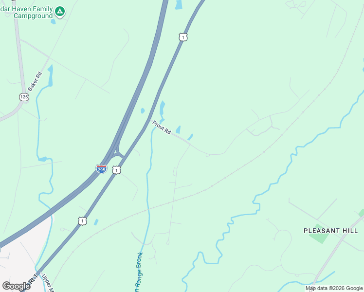 map of restaurants, bars, coffee shops, grocery stores, and more near 15 Fernald Road in Freeport