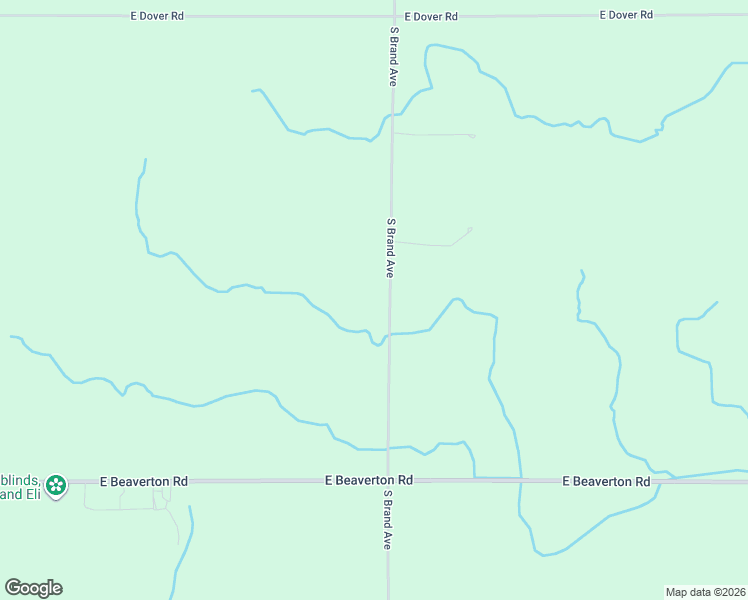 map of restaurants, bars, coffee shops, grocery stores, and more near 7606 South Brand Avenue in Clare