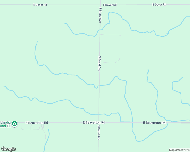 map of restaurants, bars, coffee shops, grocery stores, and more near 7606 South Brand Avenue in Clare