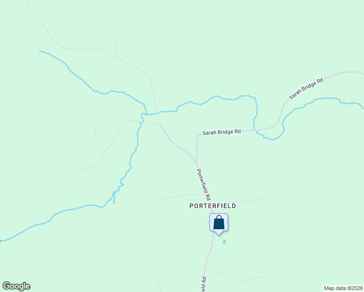 map of restaurants, bars, coffee shops, grocery stores, and more near 563 Porterfield Road in Porter