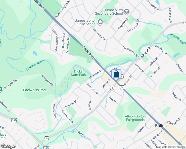 map of restaurants, bars, coffee shops, grocery stores, and more near 44 Hickman Street in Bolton