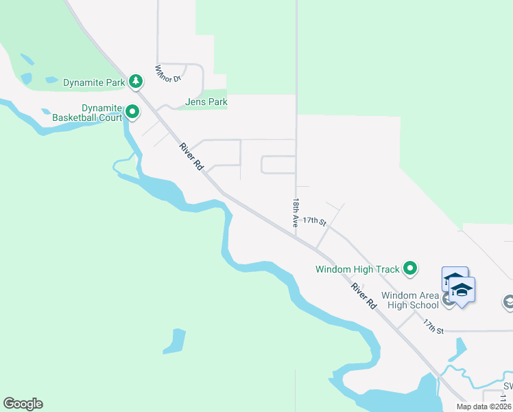 map of restaurants, bars, coffee shops, grocery stores, and more near 1990 County Road 13 in Windom