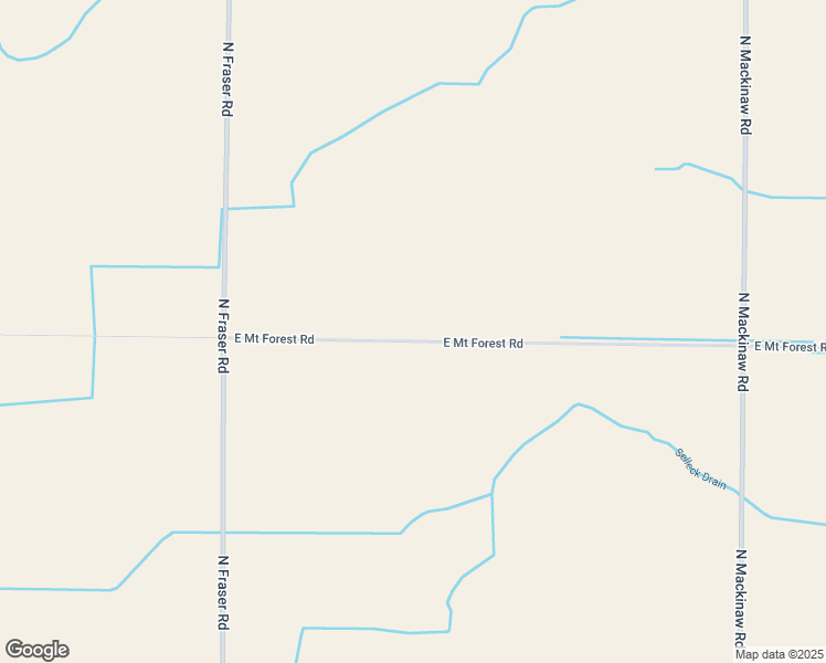 map of restaurants, bars, coffee shops, grocery stores, and more near 1191 East Mount Forest Road in Pinconning