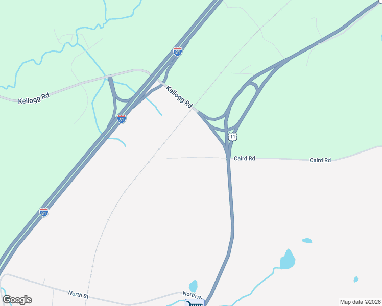 map of restaurants, bars, coffee shops, grocery stores, and more near 18669 Owens Road in Adams Center