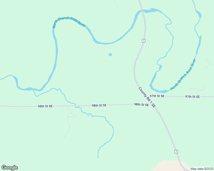 map of restaurants, bars, coffee shops, grocery stores, and more near 9433 County Road 1 Southeast in Stewartville