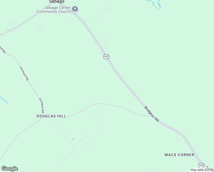 map of restaurants, bars, coffee shops, grocery stores, and more near 87 Dyke Mountain Road in Sebago