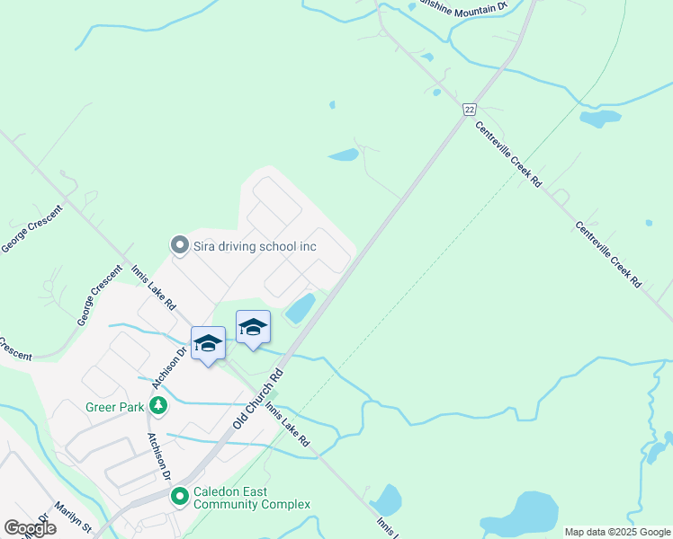 map of restaurants, bars, coffee shops, grocery stores, and more near 28 Ash Hill Avenue in Regional Municipality of Peel