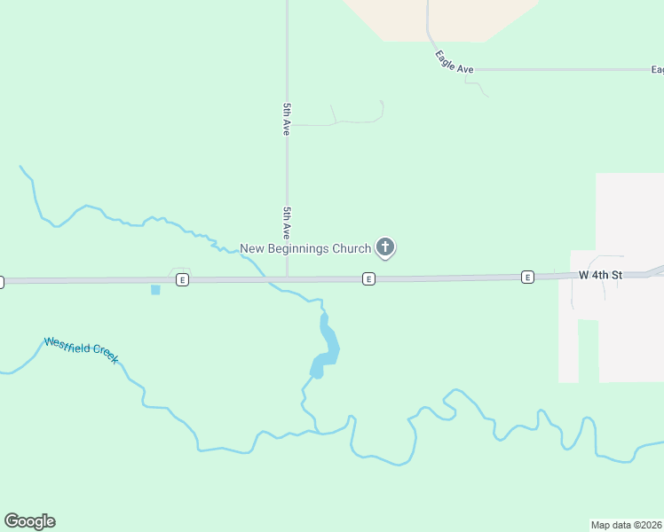map of restaurants, bars, coffee shops, grocery stores, and more near W7264 County Highway E in Westfield