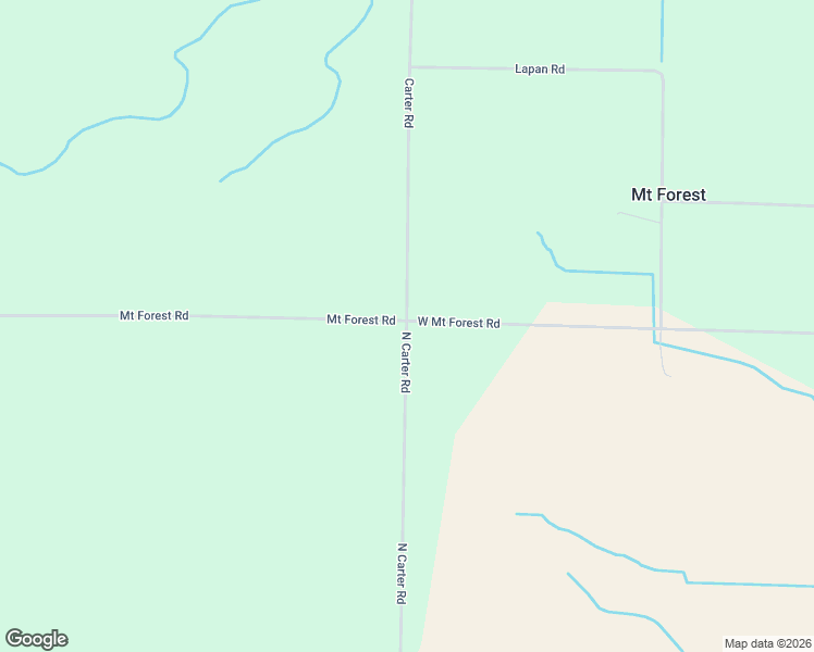 map of restaurants, bars, coffee shops, grocery stores, and more near 4899 N Carter Rd in Pinconning