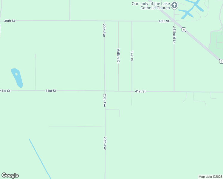 map of restaurants, bars, coffee shops, grocery stores, and more near N6626 20th Avenue in Mauston