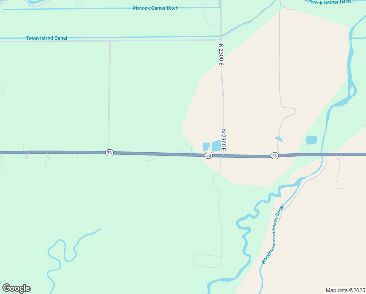 map of restaurants, bars, coffee shops, grocery stores, and more near 3774 Idaho 33 in Sugar City