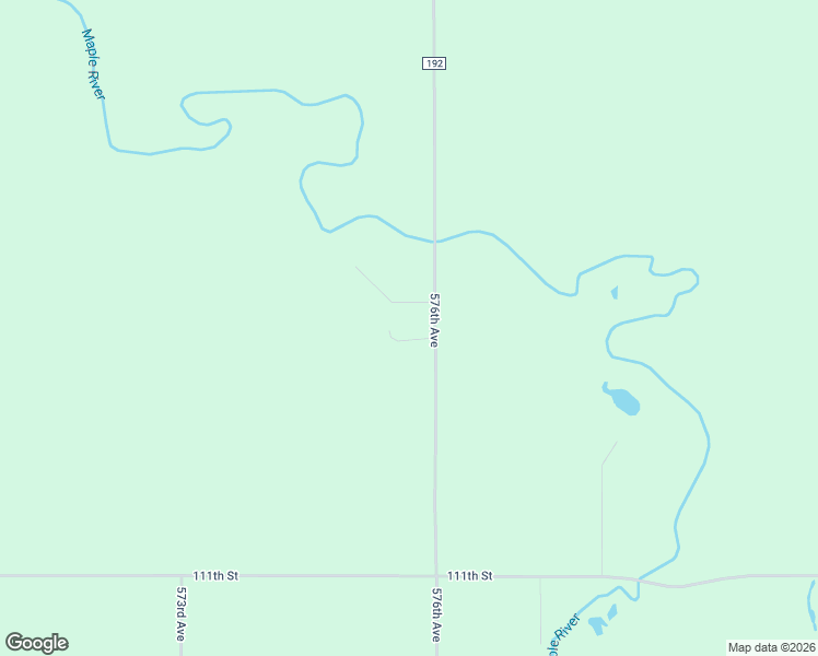 map of restaurants, bars, coffee shops, grocery stores, and more near 11322 576th Avenue in Mapleton