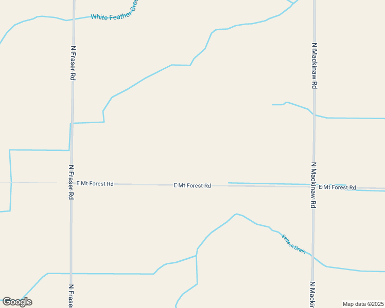 map of restaurants, bars, coffee shops, grocery stores, and more near 1191 East Mount Forest Road in Pinconning