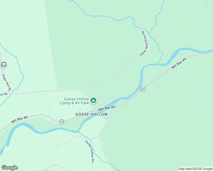 map of restaurants, bars, coffee shops, grocery stores, and more near 612 Upper Mad River Road in Thornton