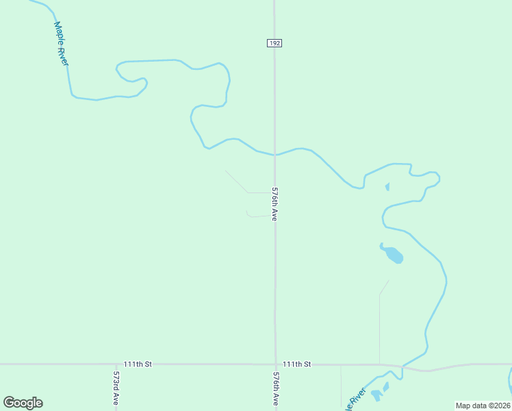 map of restaurants, bars, coffee shops, grocery stores, and more near 11322 576th Avenue in Mapleton