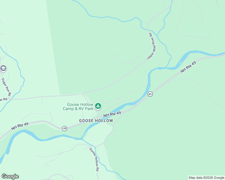 map of restaurants, bars, coffee shops, grocery stores, and more near 612 Upper Mad River Road in Thornton