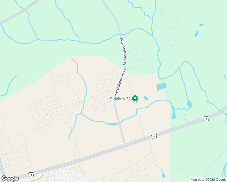 map of restaurants, bars, coffee shops, grocery stores, and more near 2890 Peter Matthews Drive in Pickering