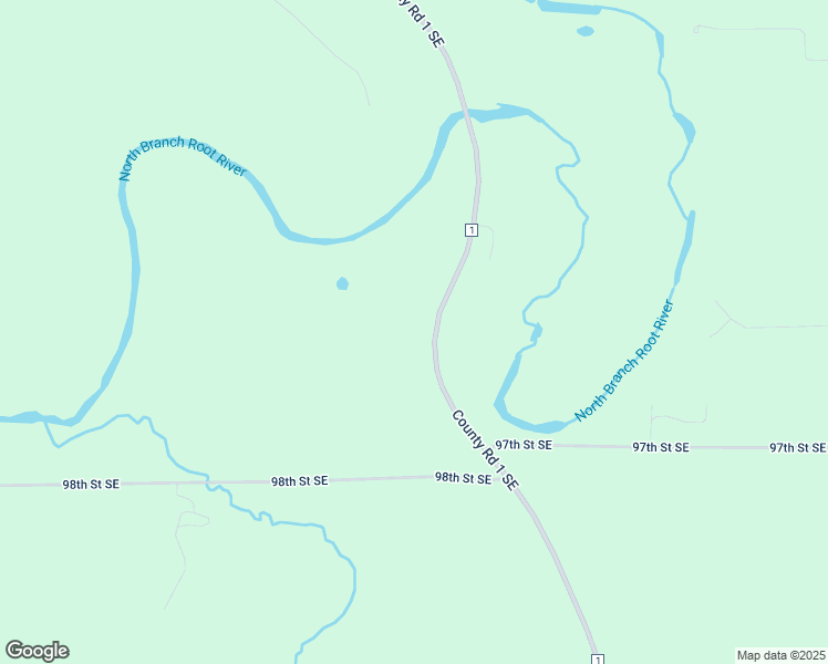 map of restaurants, bars, coffee shops, grocery stores, and more near 9433 County Road 1 Southeast in Stewartville