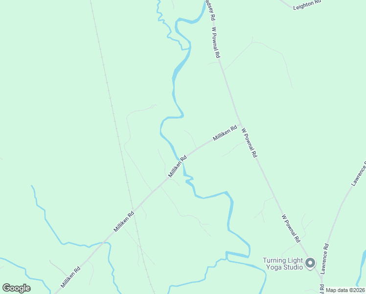 map of restaurants, bars, coffee shops, grocery stores, and more near 300 Milliken Road in North Yarmouth