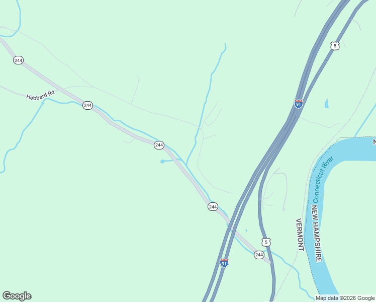 map of restaurants, bars, coffee shops, grocery stores, and more near 600 Vermont 244 in Fairlee