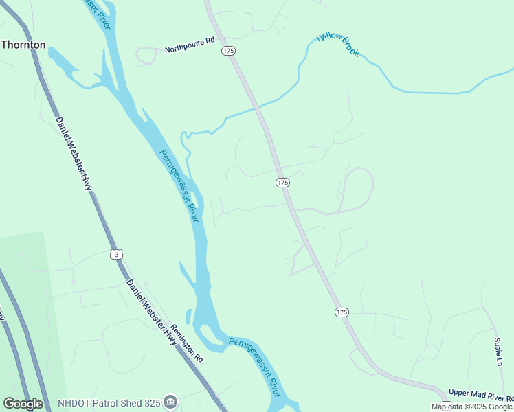 map of restaurants, bars, coffee shops, grocery stores, and more near 1748 New Hampshire 175 in Thornton
