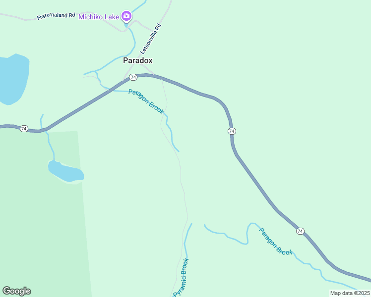 map of restaurants, bars, coffee shops, grocery stores, and more near 1298 Nys Route in Schroon Lake