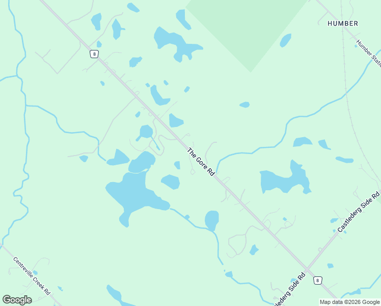 map of restaurants, bars, coffee shops, grocery stores, and more near 15366 Peel Regional Road 8 in Caledon East