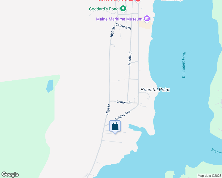 map of restaurants, bars, coffee shops, grocery stores, and more near 111 High Street in Bath