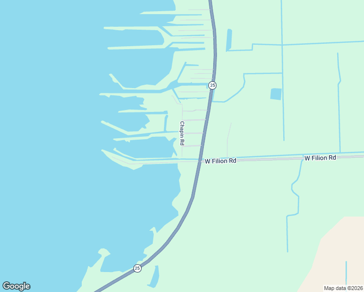 map of restaurants, bars, coffee shops, grocery stores, and more near Chapin Road in Bay Port