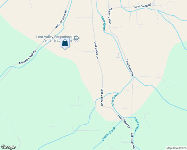 map of restaurants, bars, coffee shops, grocery stores, and more near 81782 Lost Valley Lane in Dexter