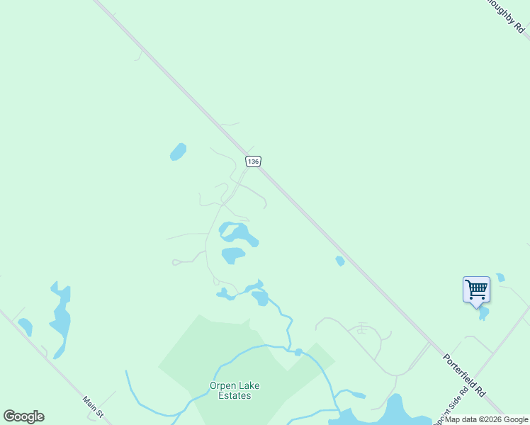 map of restaurants, bars, coffee shops, grocery stores, and more near 1 Flaherty Lane in Caledon
