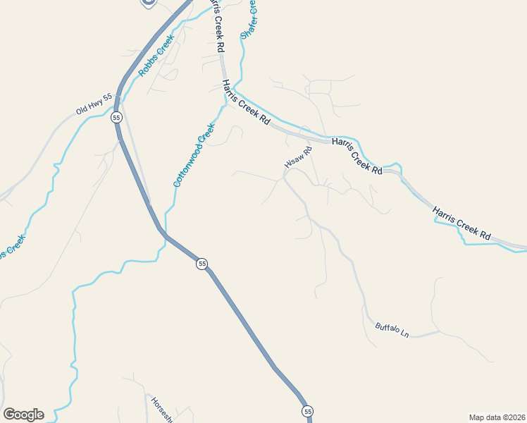 map of restaurants, bars, coffee shops, grocery stores, and more near 19 Hisaw Road in Horseshoe Bend