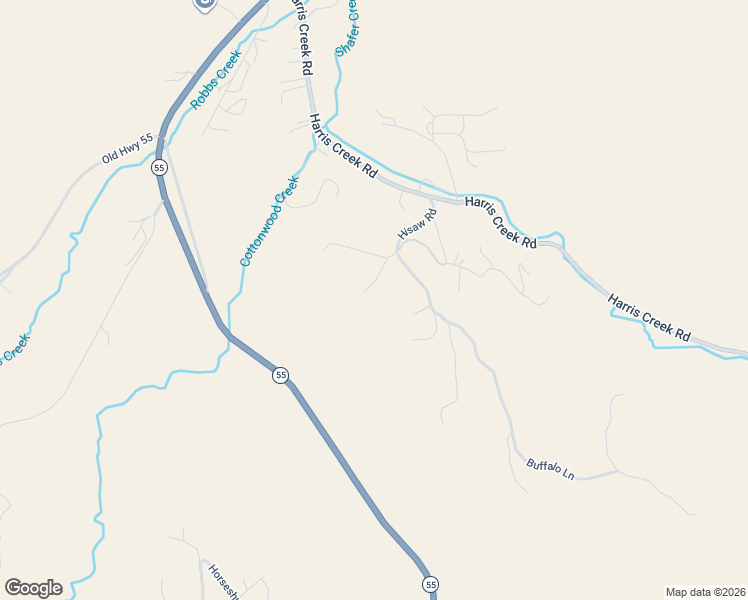 map of restaurants, bars, coffee shops, grocery stores, and more near 19 Hisaw Road in Horseshoe Bend