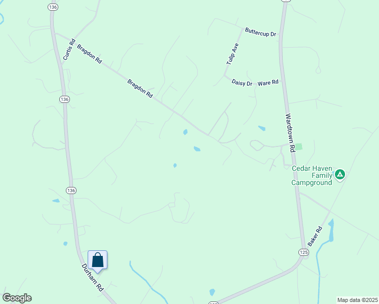 map of restaurants, bars, coffee shops, grocery stores, and more near 152 Bragdon Road in Freeport