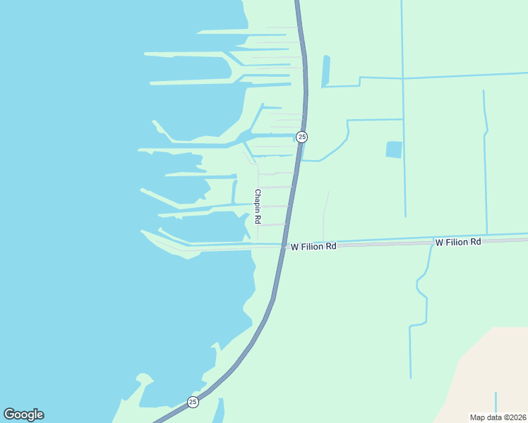 map of restaurants, bars, coffee shops, grocery stores, and more near 8505 Chapin Road in Pigeon
