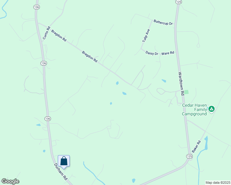map of restaurants, bars, coffee shops, grocery stores, and more near 152 Bragdon Road in Freeport