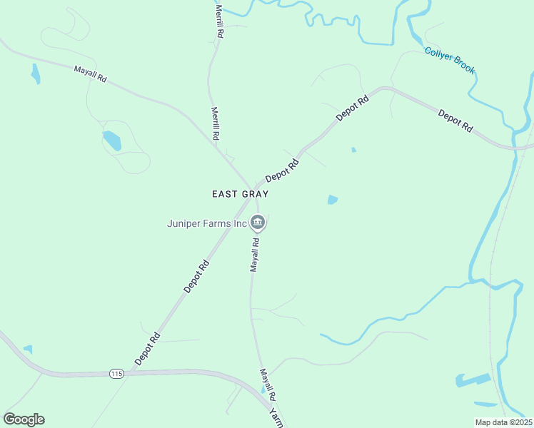 map of restaurants, bars, coffee shops, grocery stores, and more near 56 Mayall Road in Gray