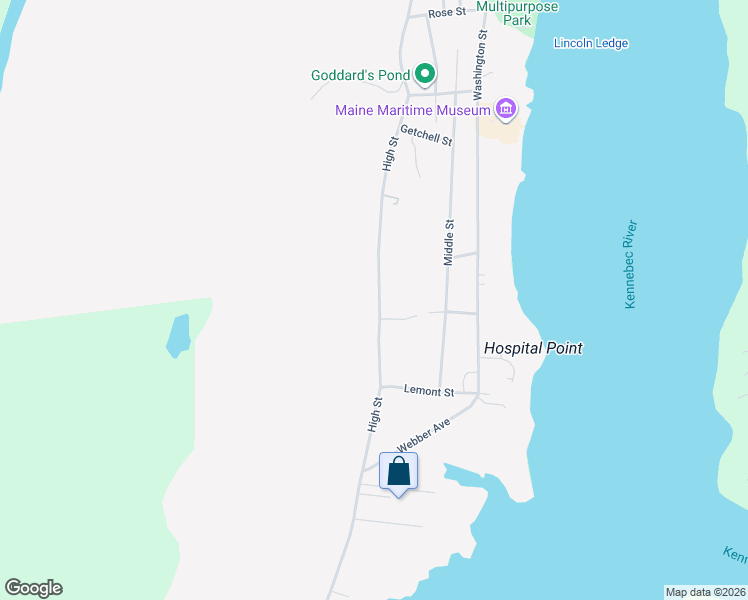 map of restaurants, bars, coffee shops, grocery stores, and more near 116 High Street in Bath