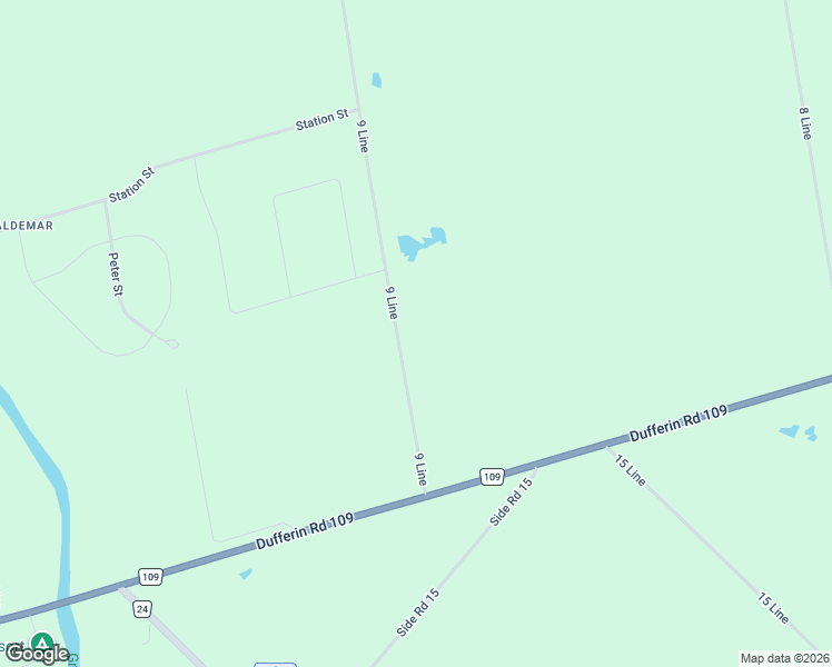 map of restaurants, bars, coffee shops, grocery stores, and more near 253050 9 Line in Grand Valley